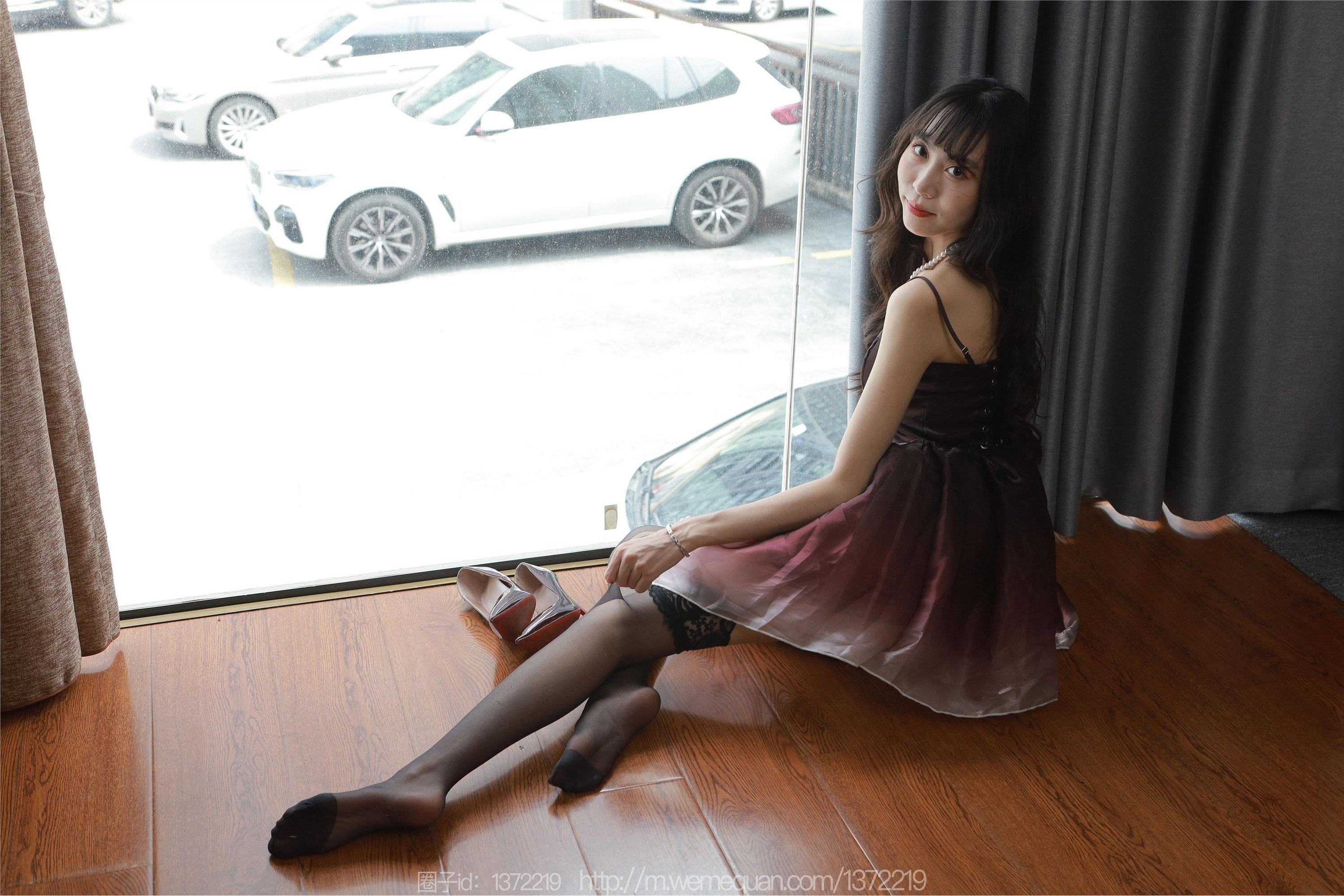 IESS异思趣向  2023.04.30 丝享家 1437 团团 《黑色吊带袜》